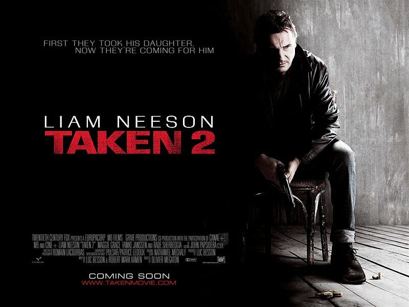 Taken 2 affiche teaser