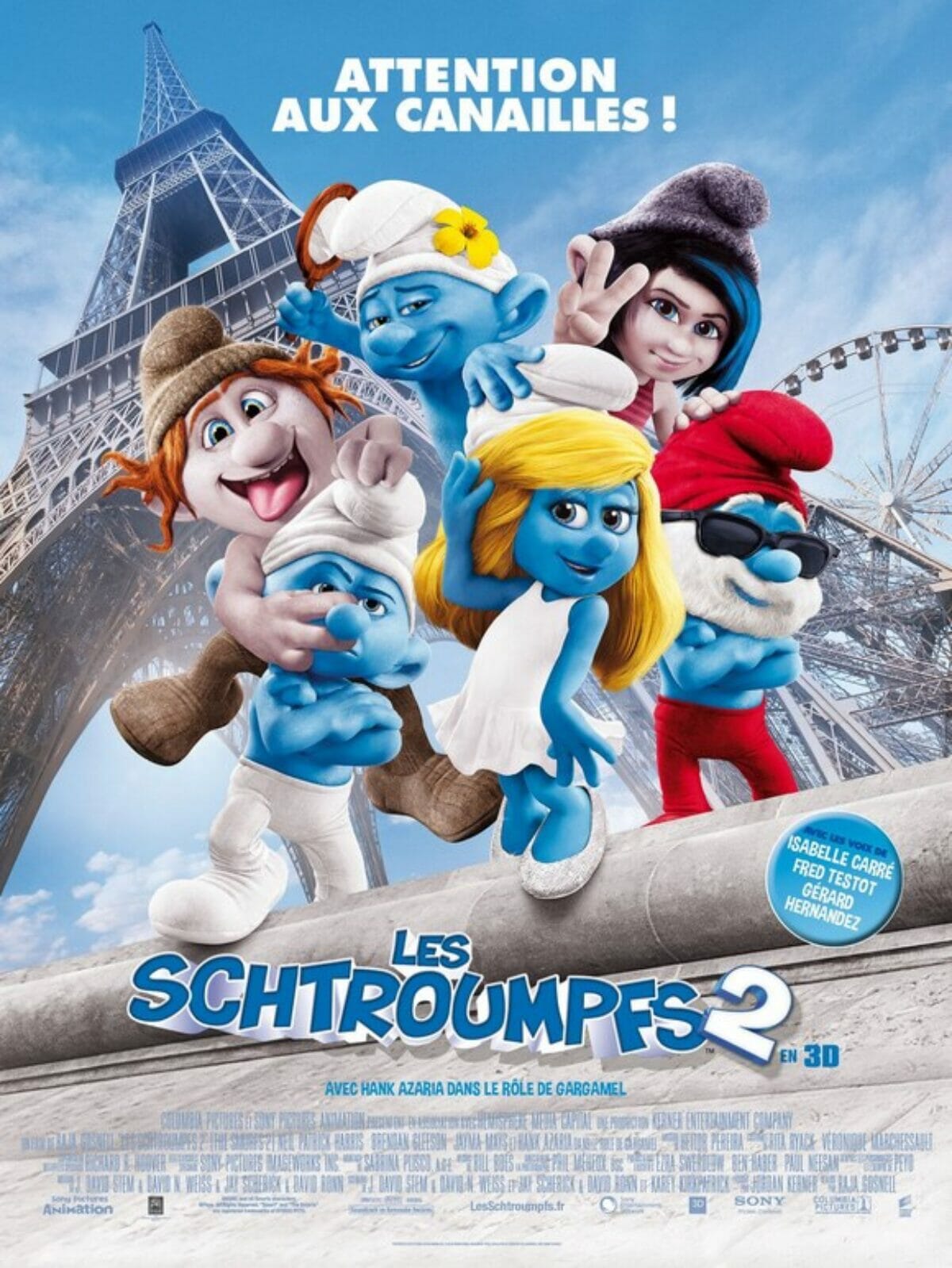 Les-Schtroumpfs-2-Affiche-France