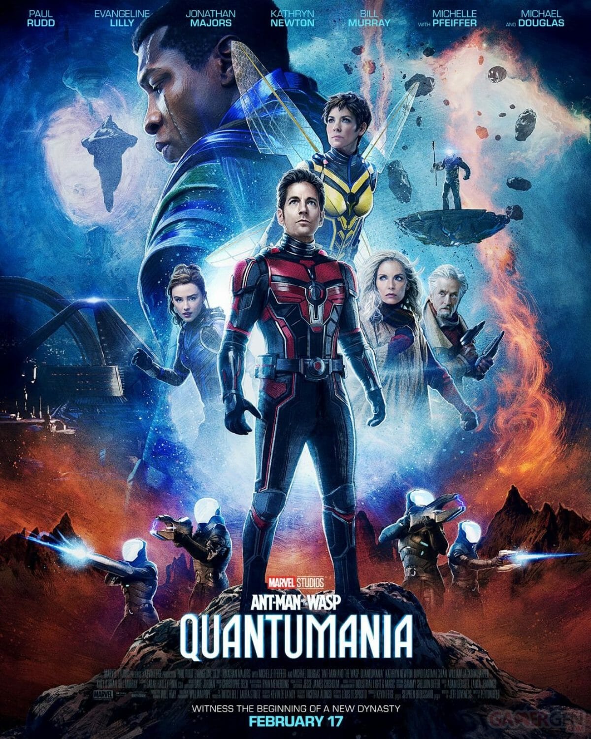 Ant-Man et la Guêpe Quantumania poster