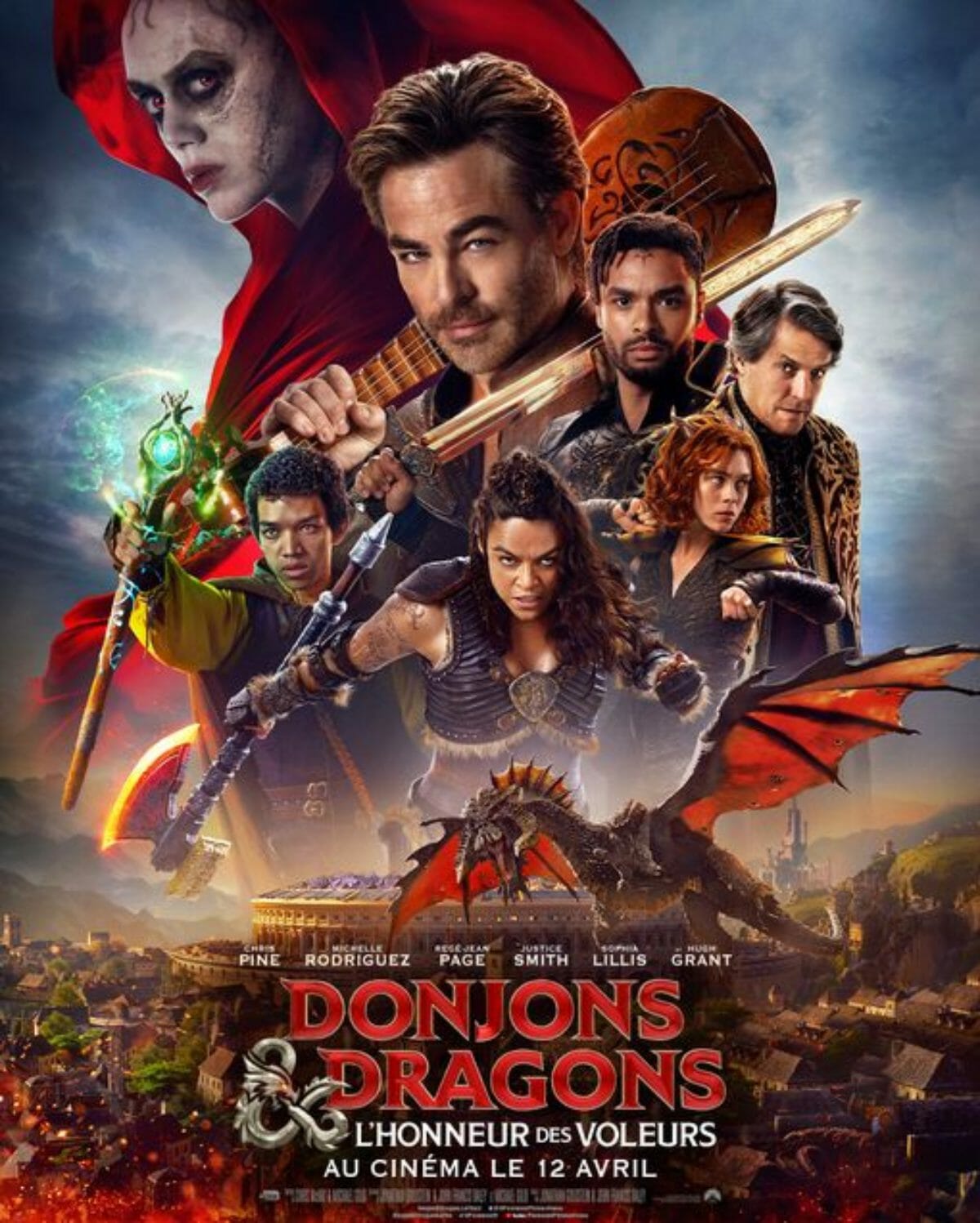 Donjons & Dragons : l'honneur des voleurs affiche